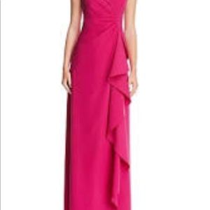 Armani Collezioni Ruffled Gown